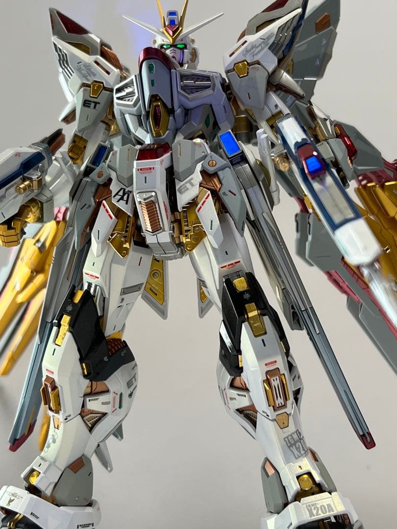 ガンプラ MGEX 1/100 ストライクフリーダムガンダム 塗装完成品