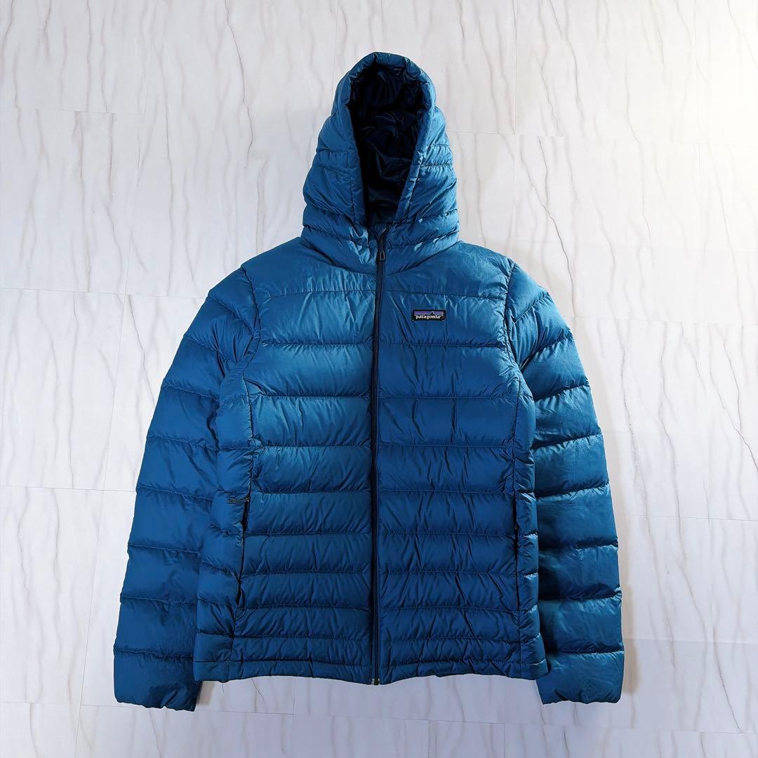パタゴニア ハイロフトダウンフーディ ブルー メンズS 84902FA16