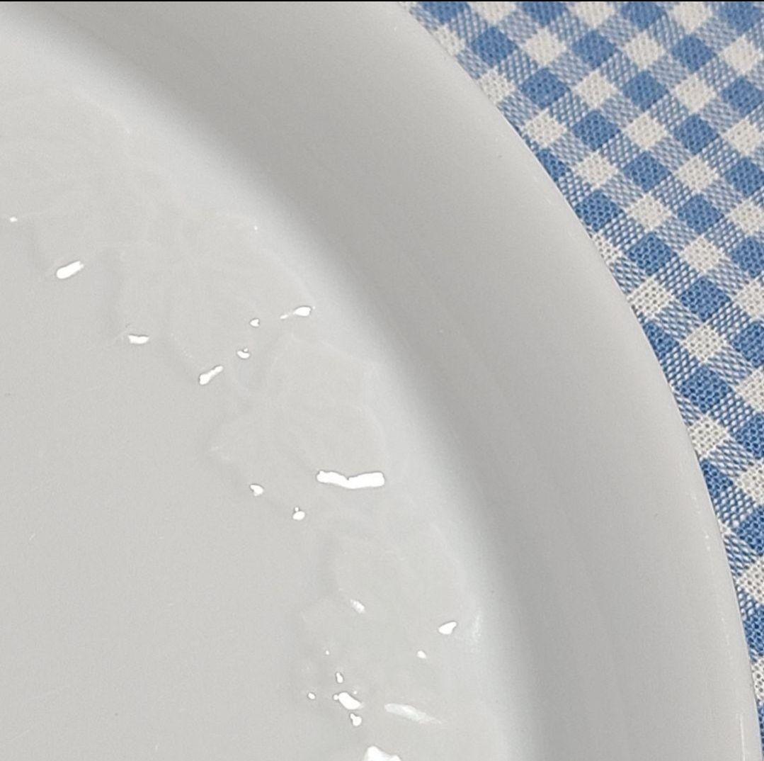 栗原はるみ 食器 葡萄レリーフペアセット 大皿&中皿&ワンプレート