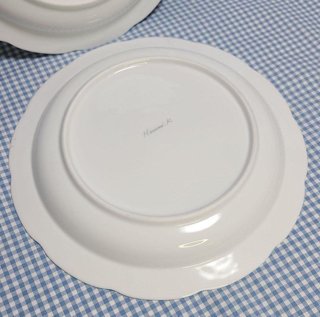 栗原はるみ 食器 葡萄レリーフペアセット 大皿&中皿&ワンプレート