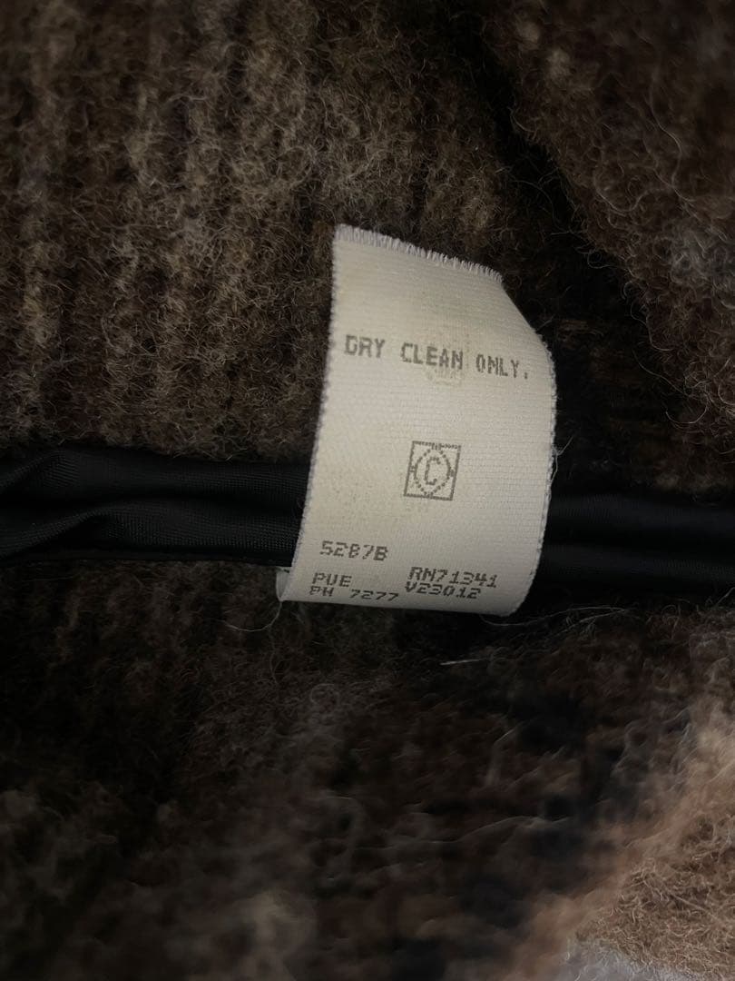 90s L.L.Bean ネイティブ柄 ウール混紡ジャケット コート XL 総柄