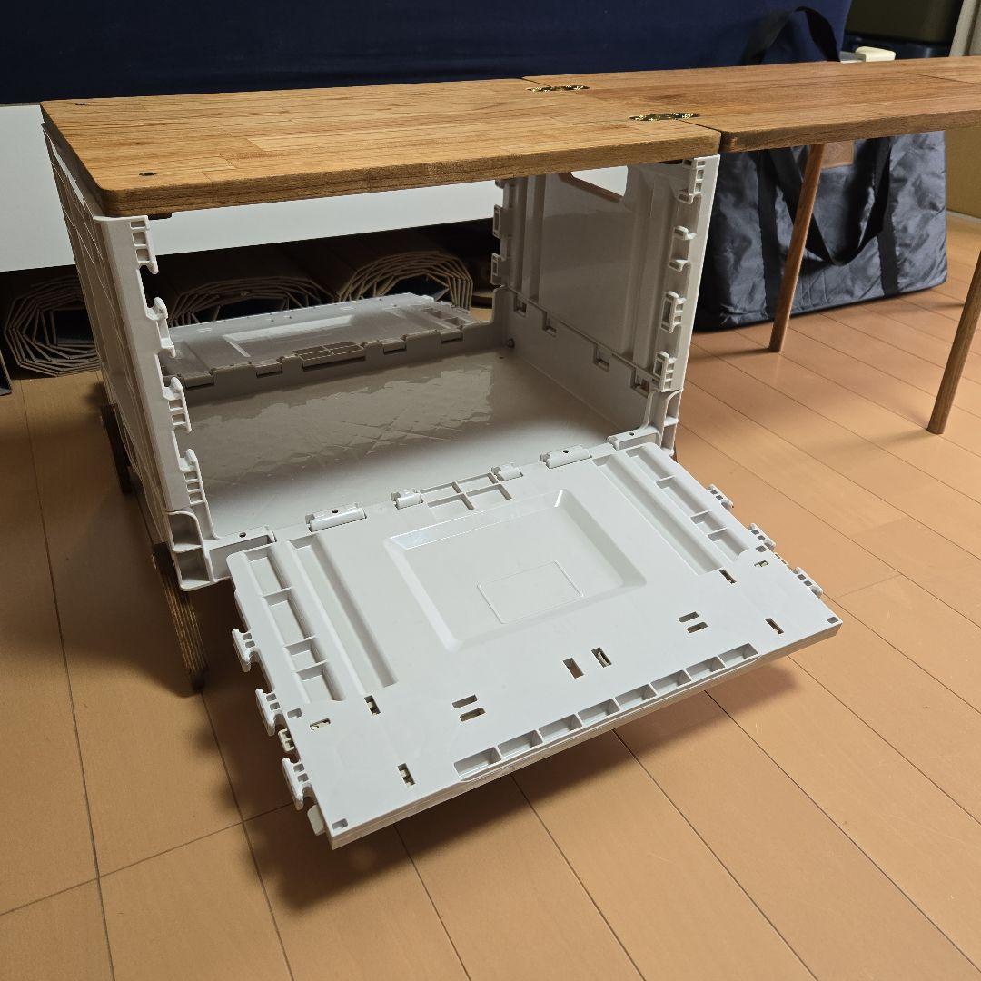 テネシーキャンピングテーブル 折りたたみアウトドアテーブル 収納