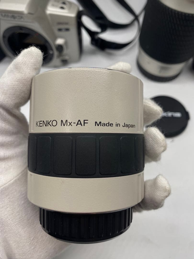 ミノルタ α-360si 望遠レンズ テレコン Aostaバッグ 豪華セット