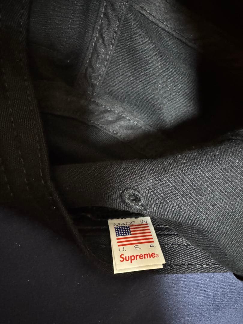 帽子 Supreme Bandana Camp Cap \"Black\"