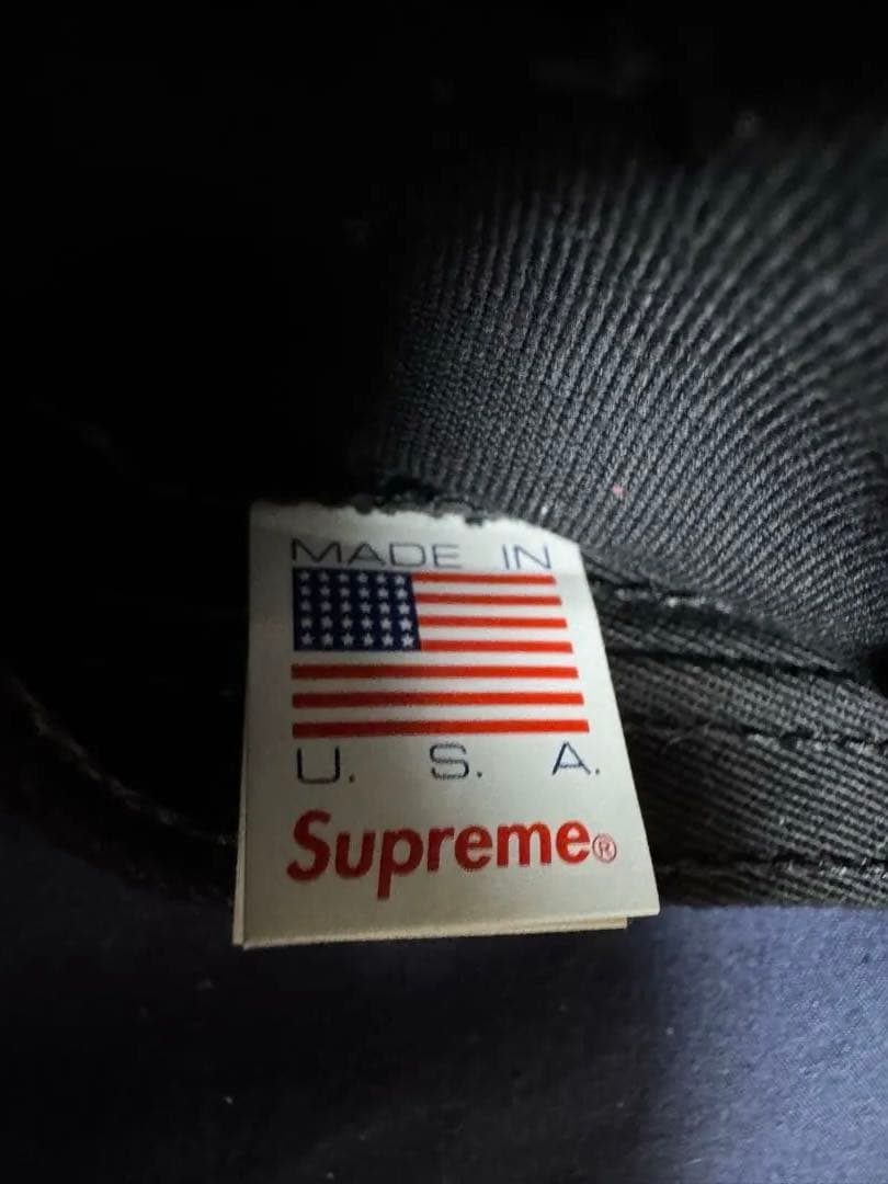 帽子 Supreme Bandana Camp Cap \"Black\"