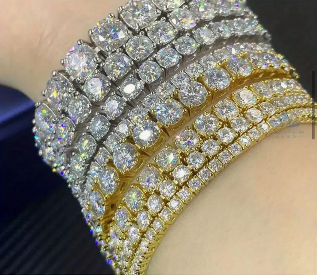 衝撃の輝き】本物志向のあなたへ｜モアサナイト×S925（証明書付）