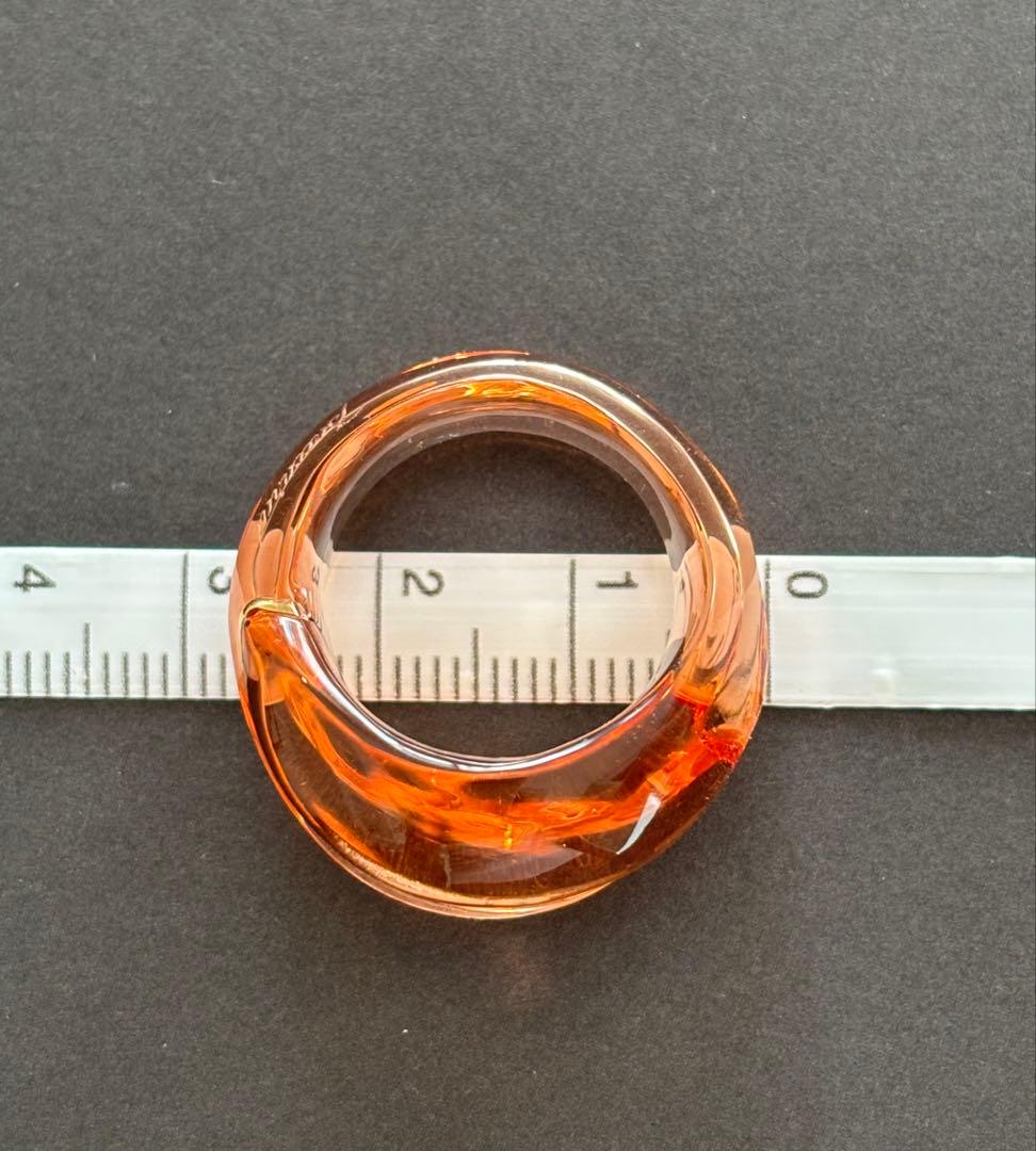 バカラ　クリスタルリング