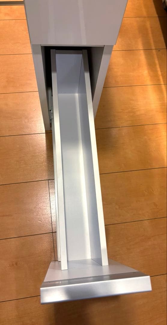 ディノス　幅15cm ホワイト キッチン収納 隙間収納　スキマ