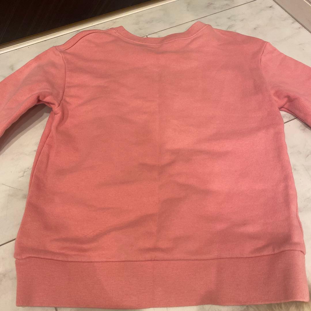 美品】8A 140㎝GUCCI グッチスパンコールトレーナーピンク