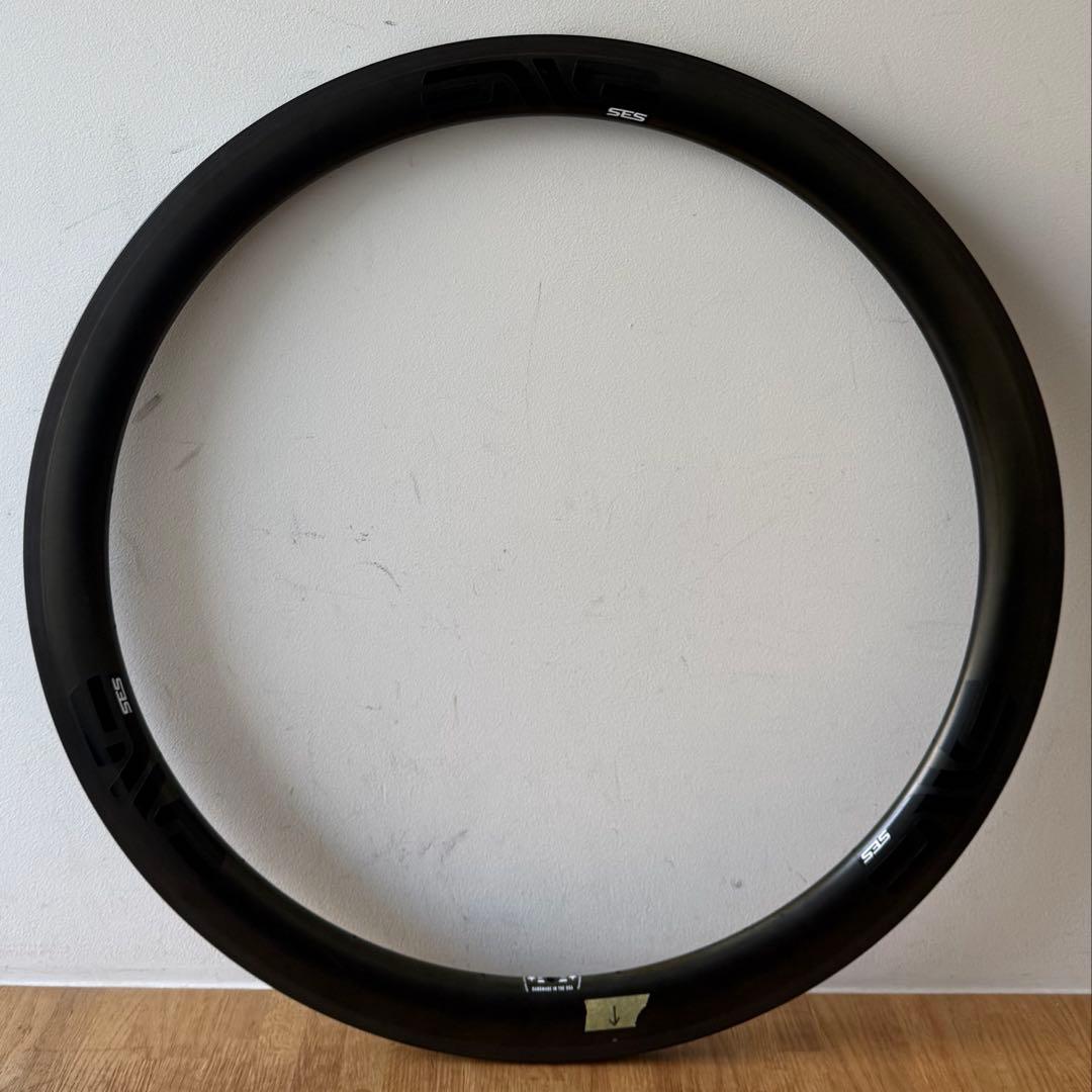ENVE SES リムブレーキ フロントホイール カーボンリム 20H ジャンク