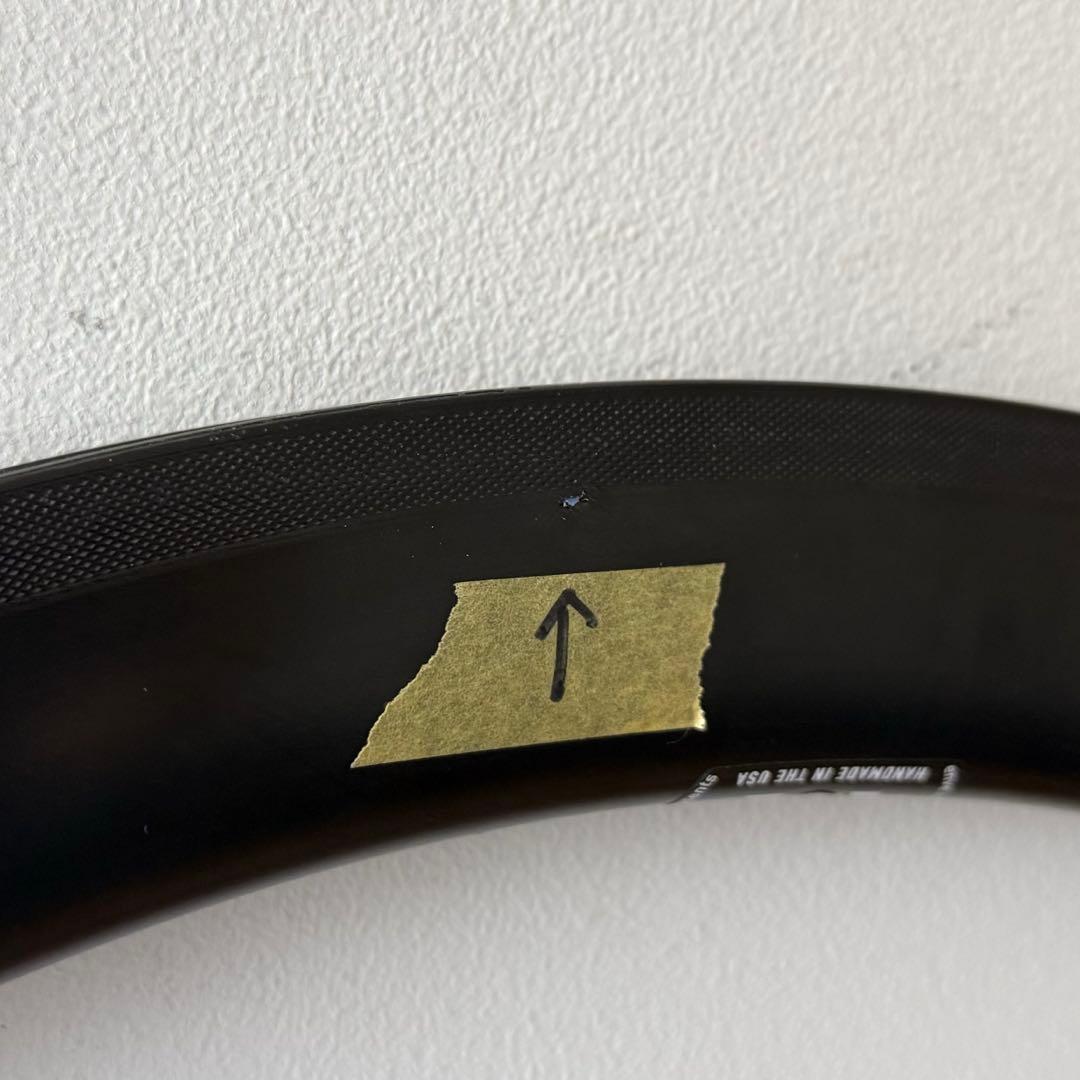 ENVE SES リムブレーキ フロントホイール カーボンリム 20H ジャンク