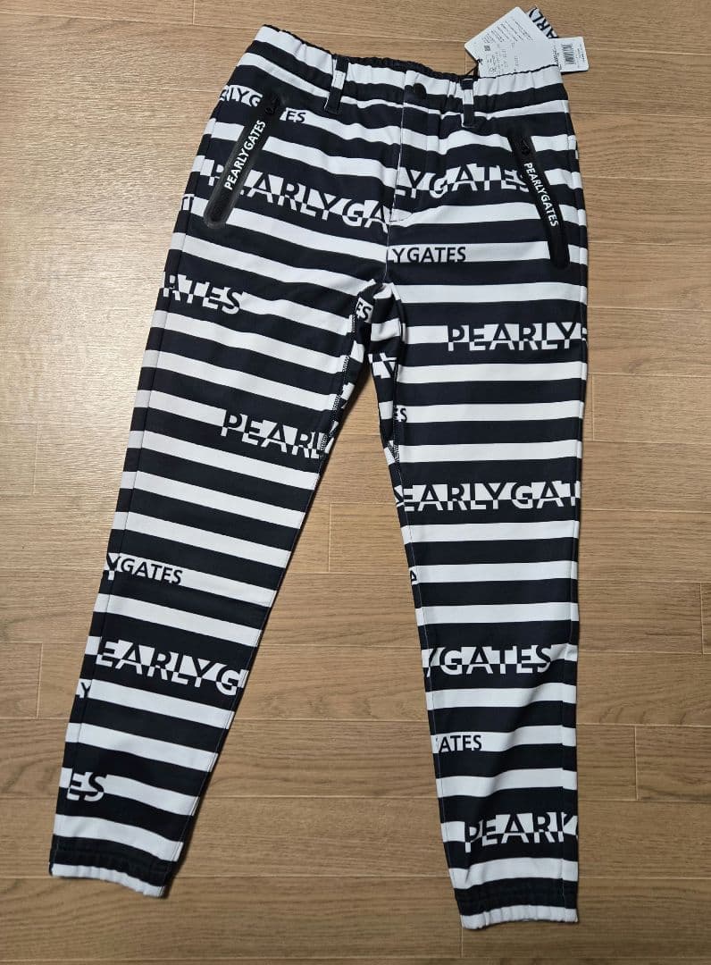 ❣️新品❣️PEARLY GATES トリコット裏起毛 ストレッチ パンツ