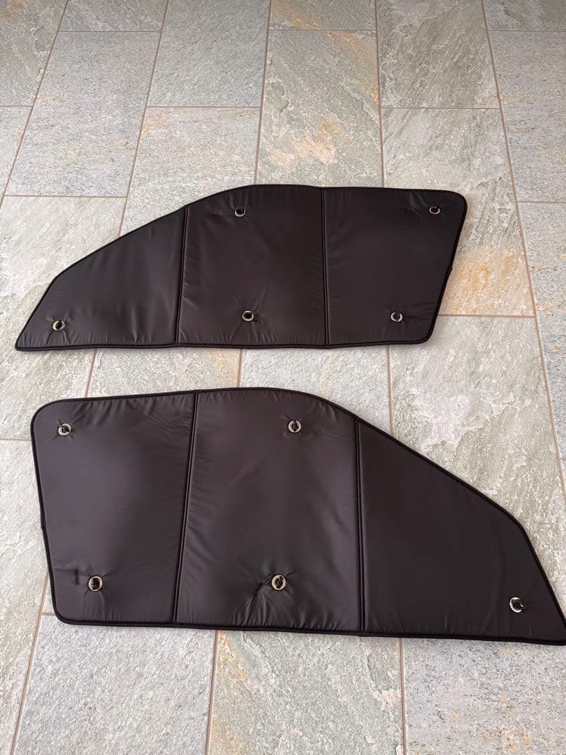 趣味職人　ハイエース200系　プライバシーサンシェード　フロントリアのフルセット