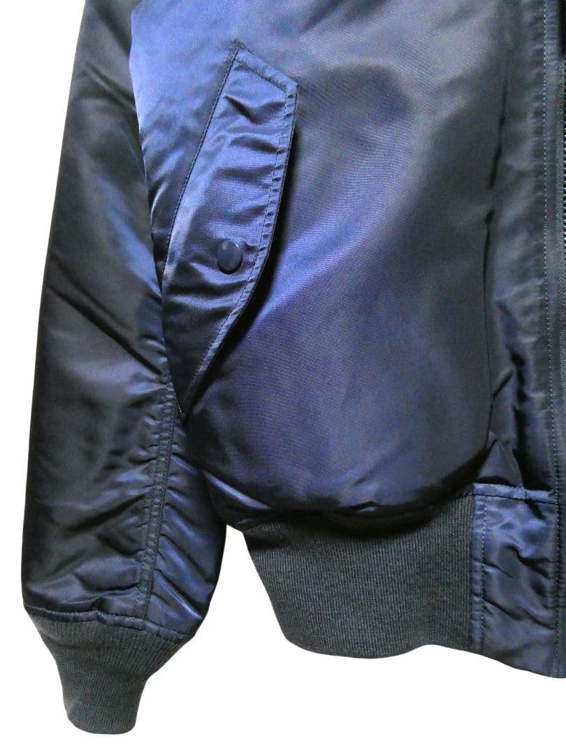 ネイビー！ビッグサイズL！アルファMA-1フライトジャケットVETEMENTS