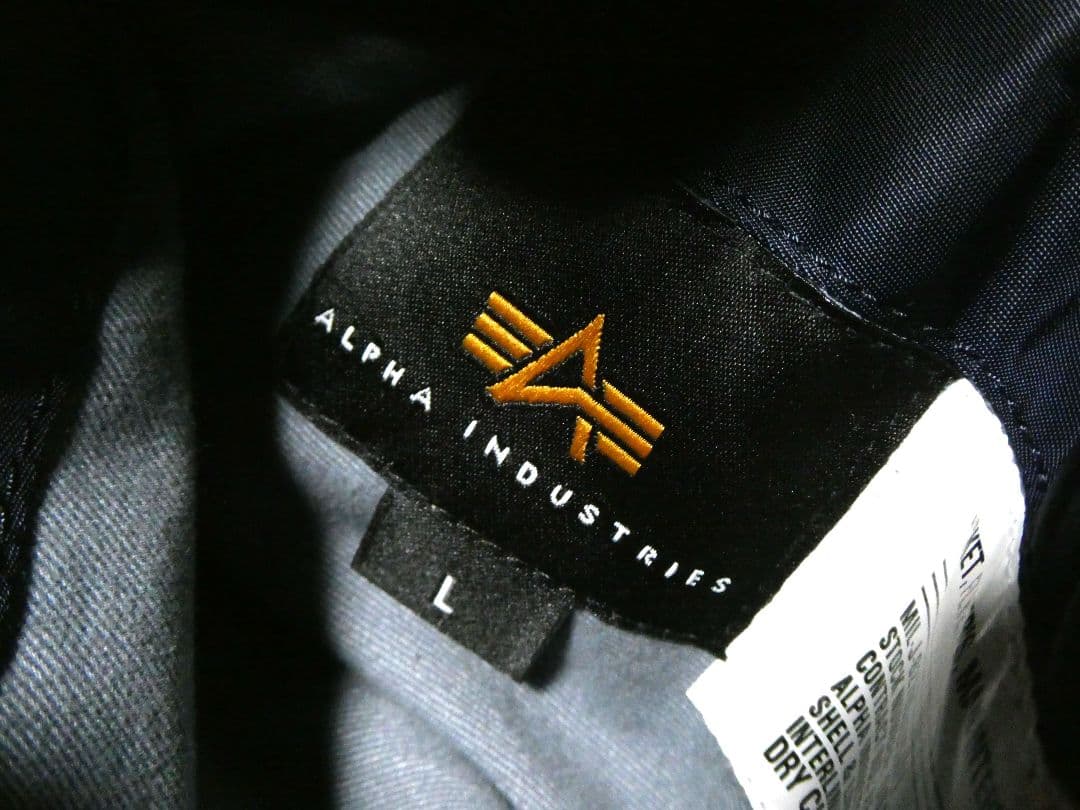 ネイビー！ビッグサイズL！アルファMA-1フライトジャケットVETEMENTS