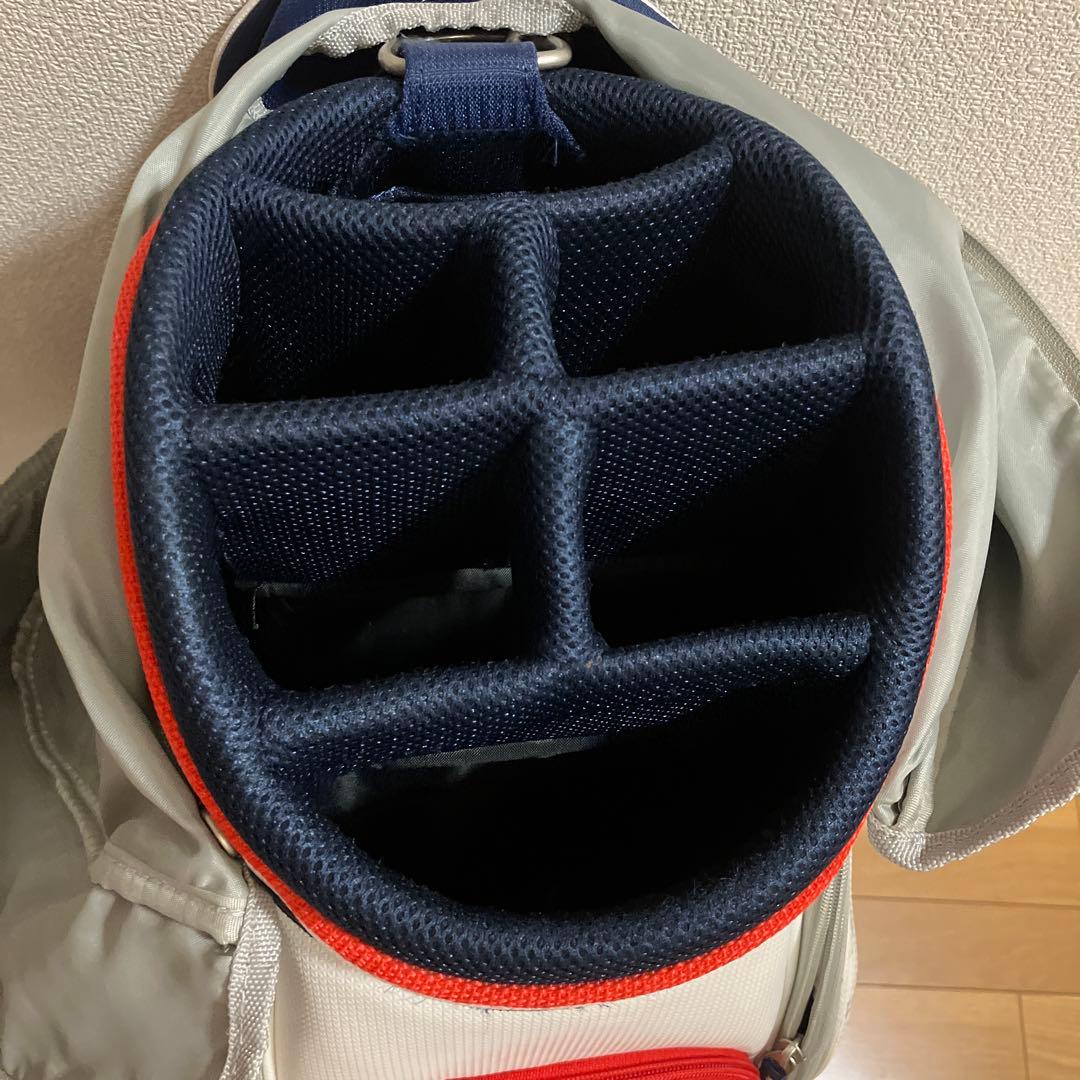 ツアーステージレディースゴルフバッグ ネイビー/ホワイト