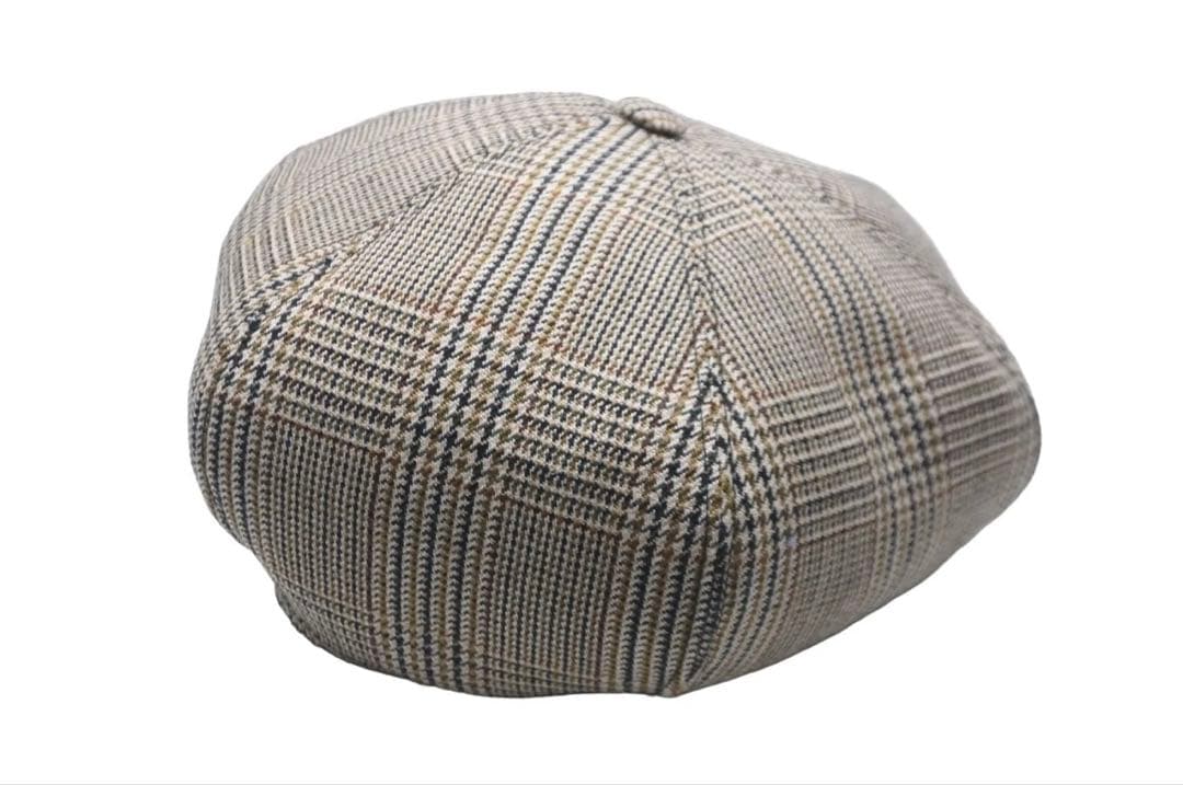 【新品未使用】miumiu チェック柄 ベレー帽