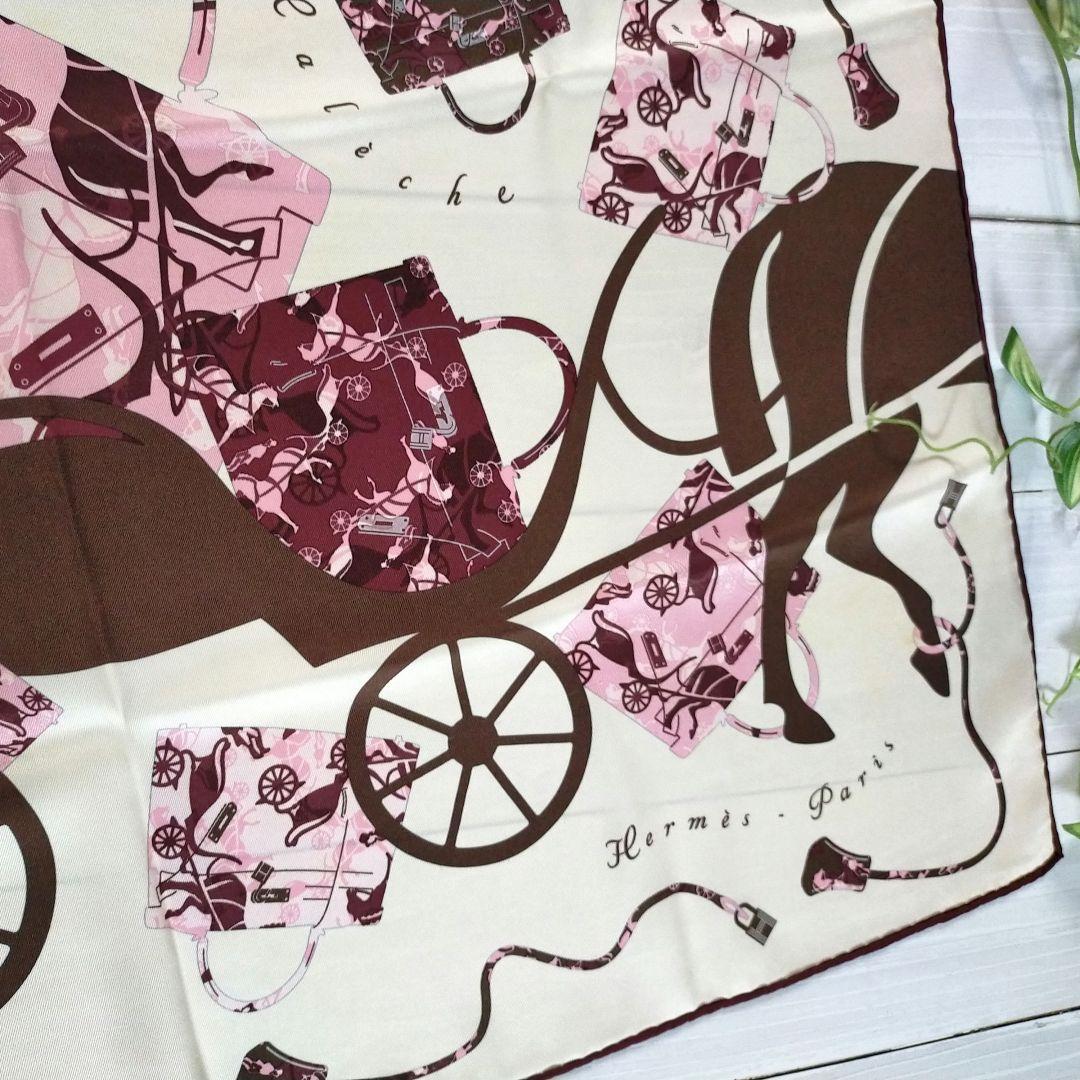 エルメス HERMES カレ70 スカーフ　ケリーの馬車