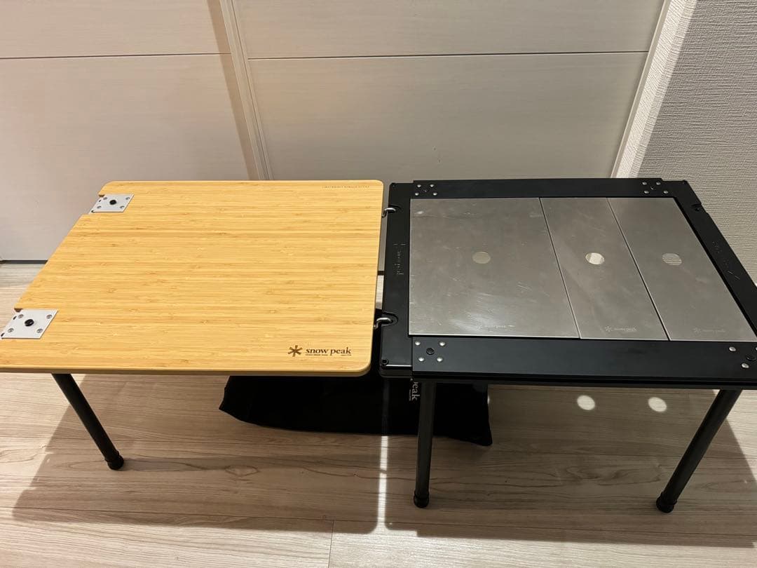スノーピーク snowpeak IGT ショート 黒 テーブルセット 雪峰祭限定