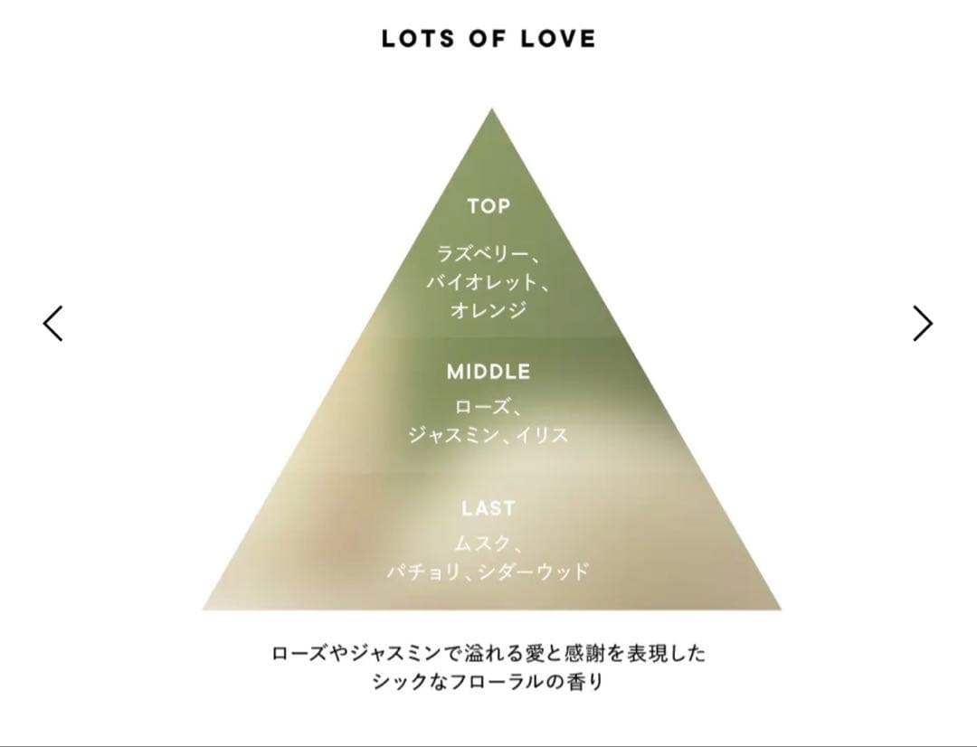 SHIRO LOTS OF LOVE 香水