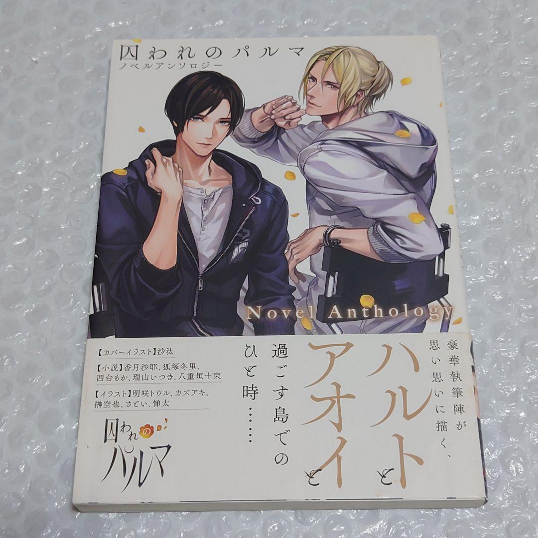 【帯付 初版】 囚われのパルマ 公式アンソロジー ハルト アオイ ノベル 希少