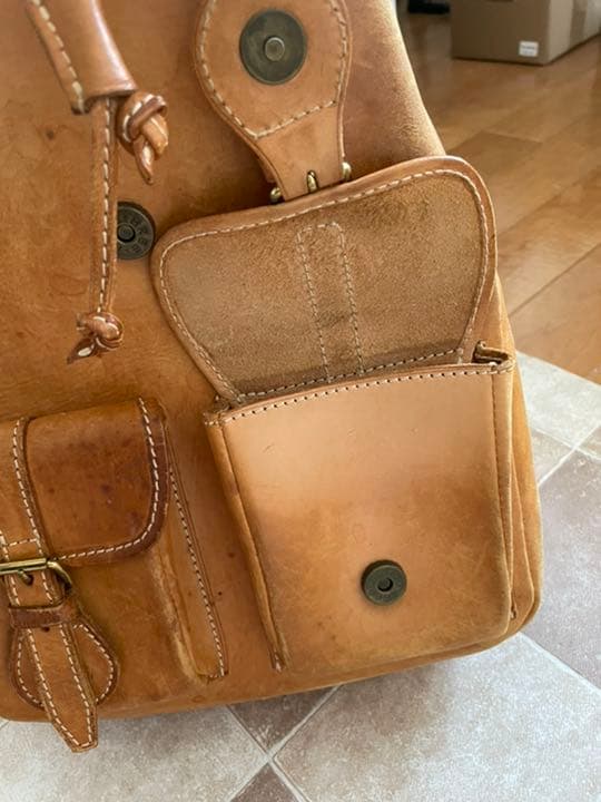 【値下げ】BREE ヌメ革　リュック