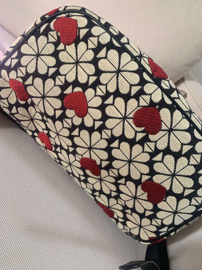 ケイトスペード　ジャガード　リュックバッグ