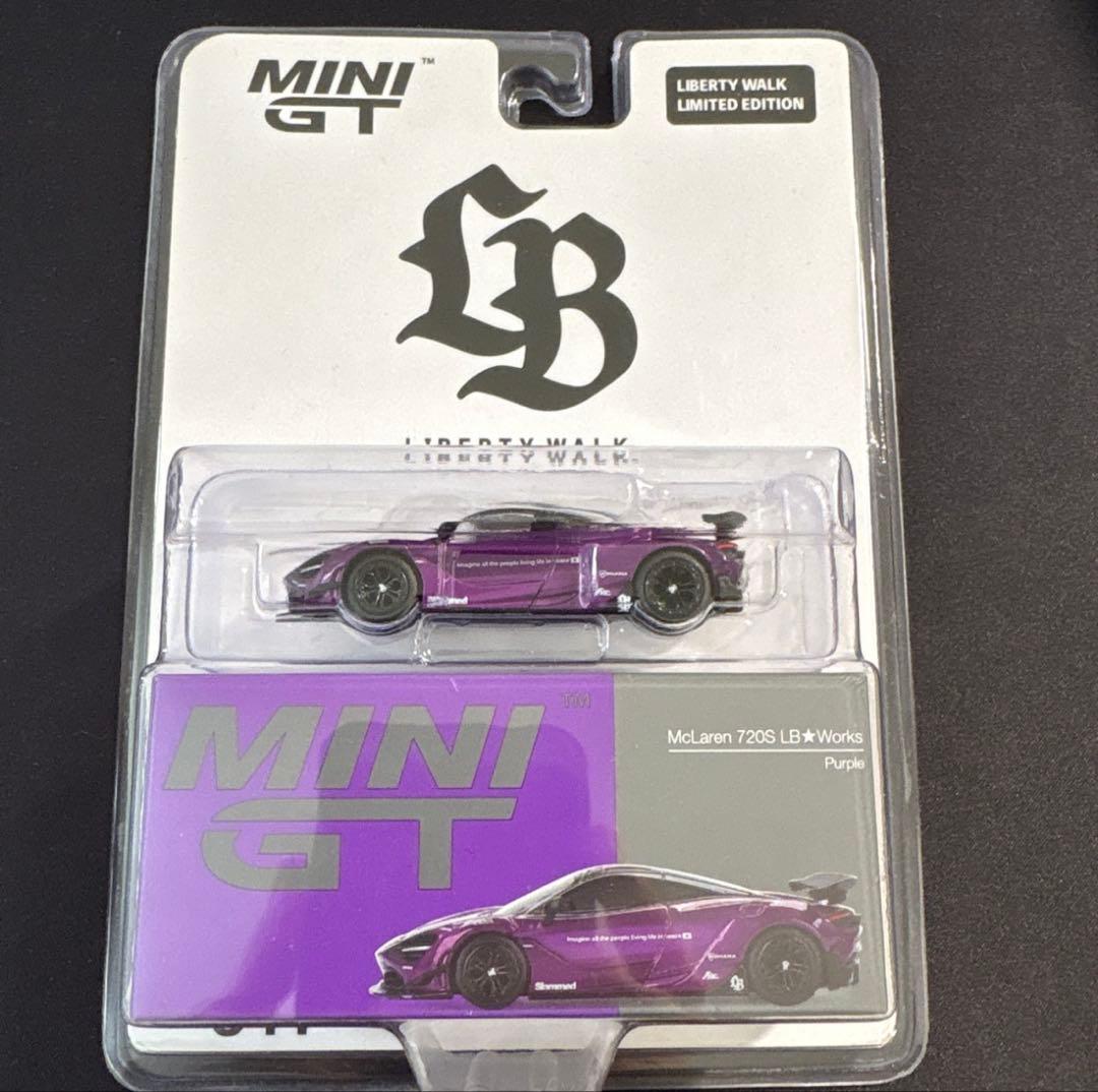 LBWK限定 MINI GT マクラーレン 720S Purple MINIGT - メルカリ