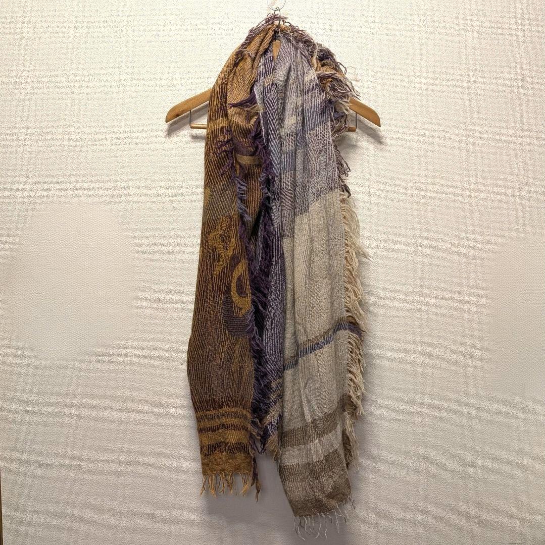 tamaki niime 播州織 JQ shawl BIG ジャガードショール