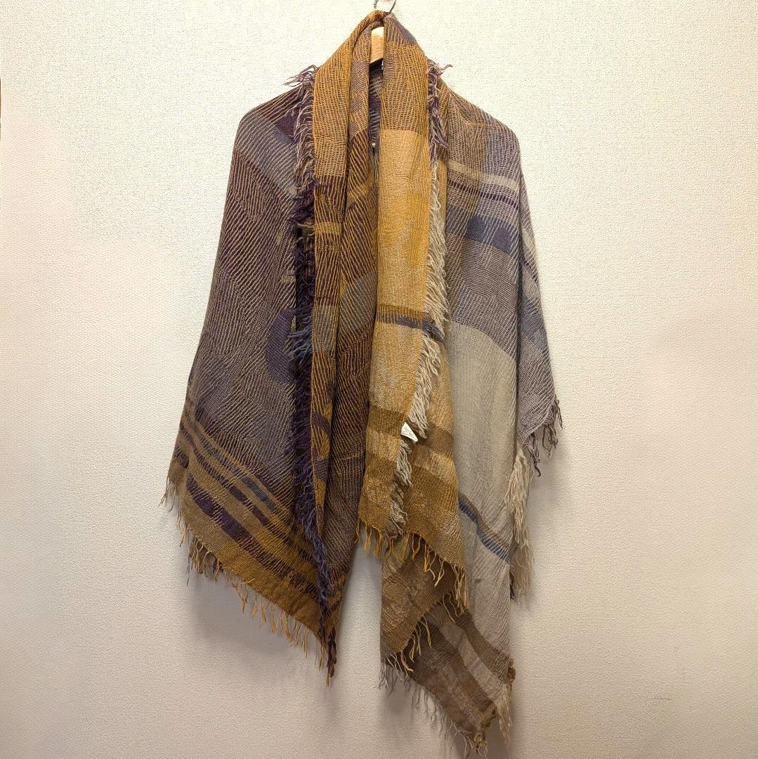 tamaki niime 播州織 JQ shawl BIG ジャガードショール