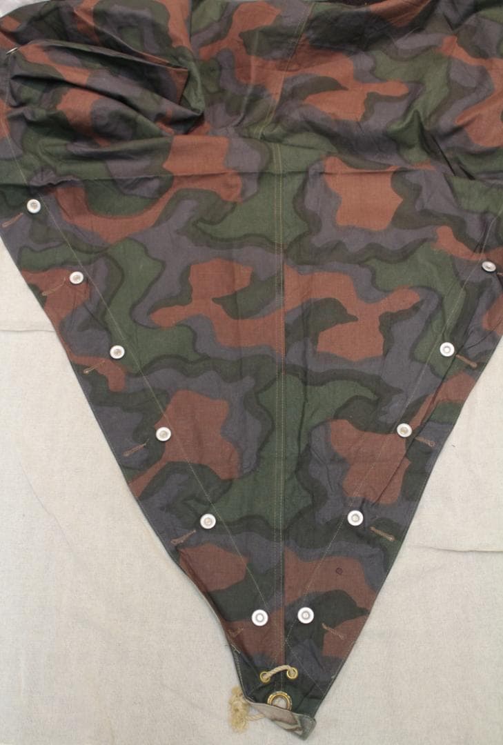 デッドストック ノルウェー軍幕 1枚 ポンチョテントシート - メルカリ