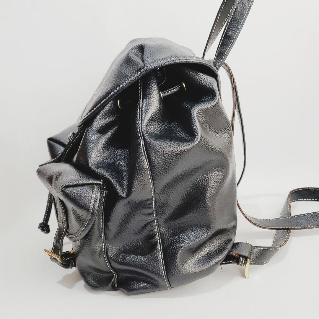 良品【Vivienne Westwood】 ヴィヴィアン オーブブラックリュック