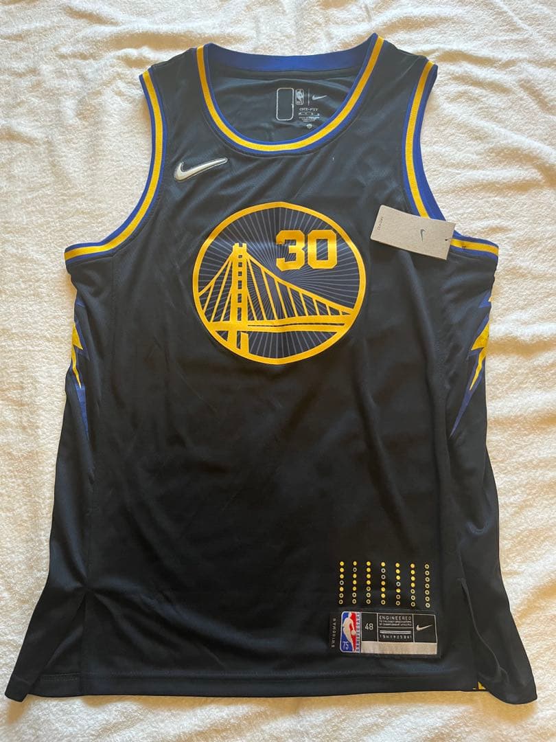 【新品未使用】スティフィンカリー　ウォリアーズNBAユニフォーム