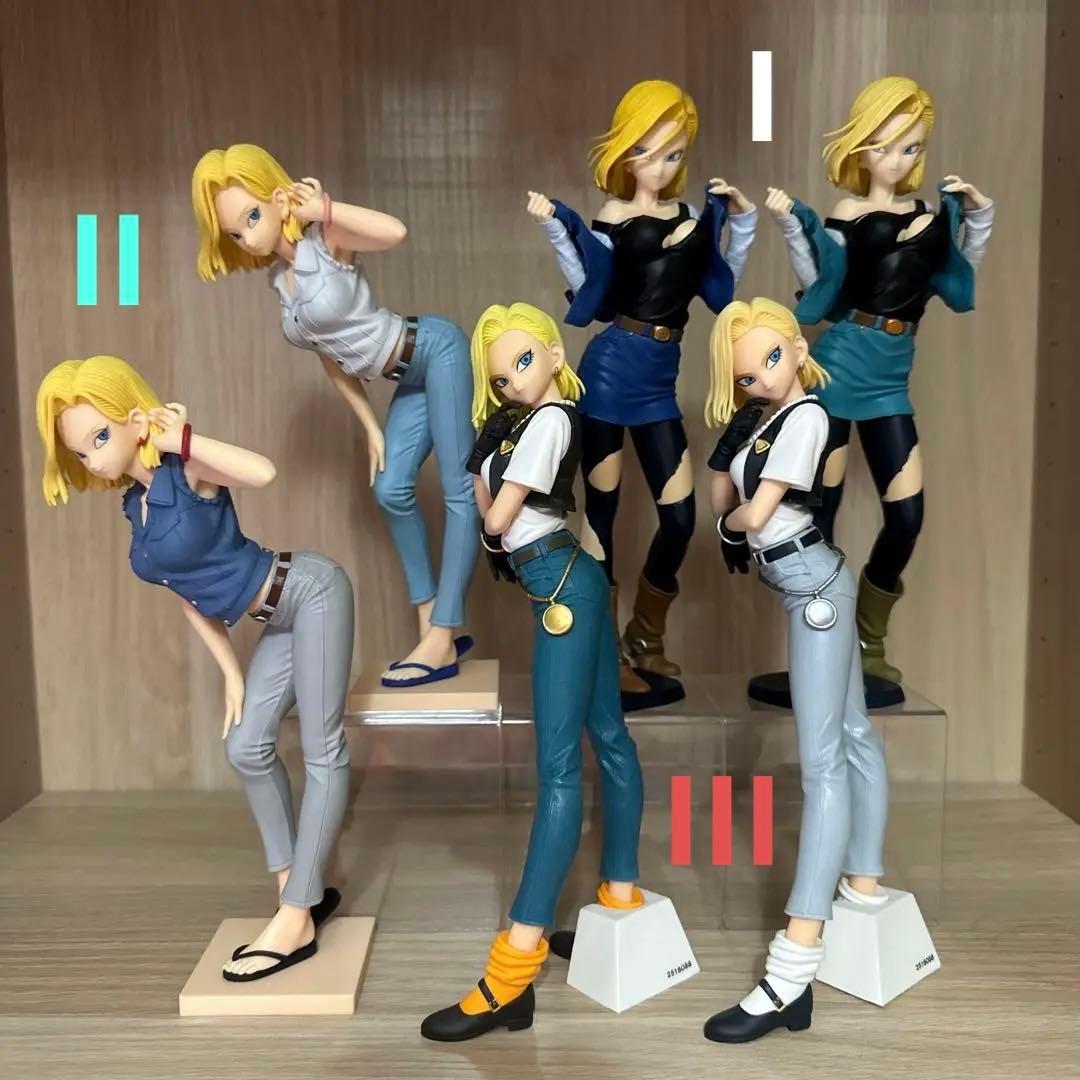 GLITTER&GLAMOURS 人造人間18号 全6種フィギュア セット