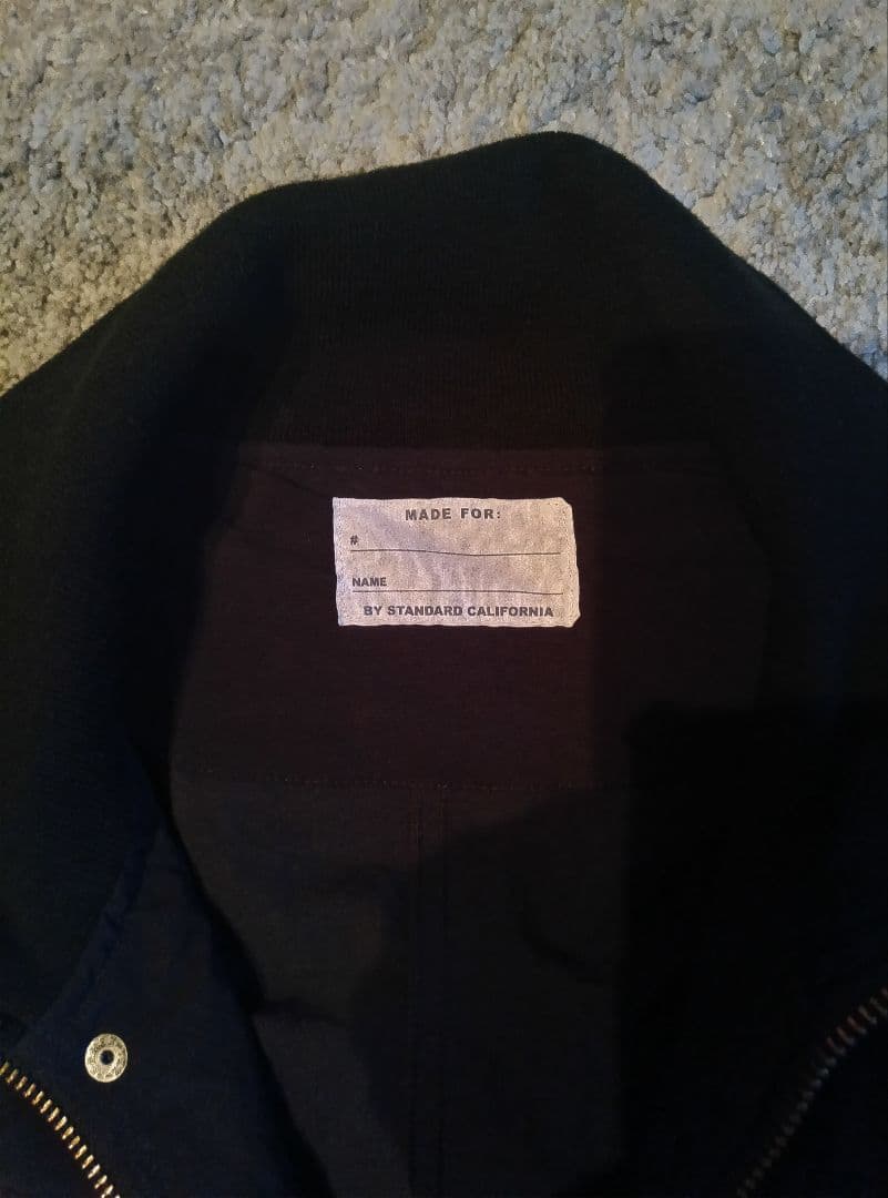 スタンダードカルフォルニア　SD Field Deck Coat　ブラック