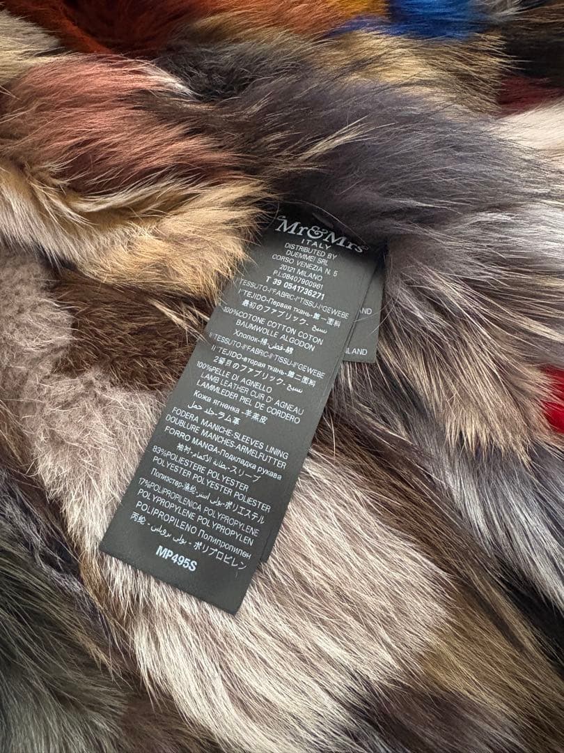 フォックスファー　モッズコート