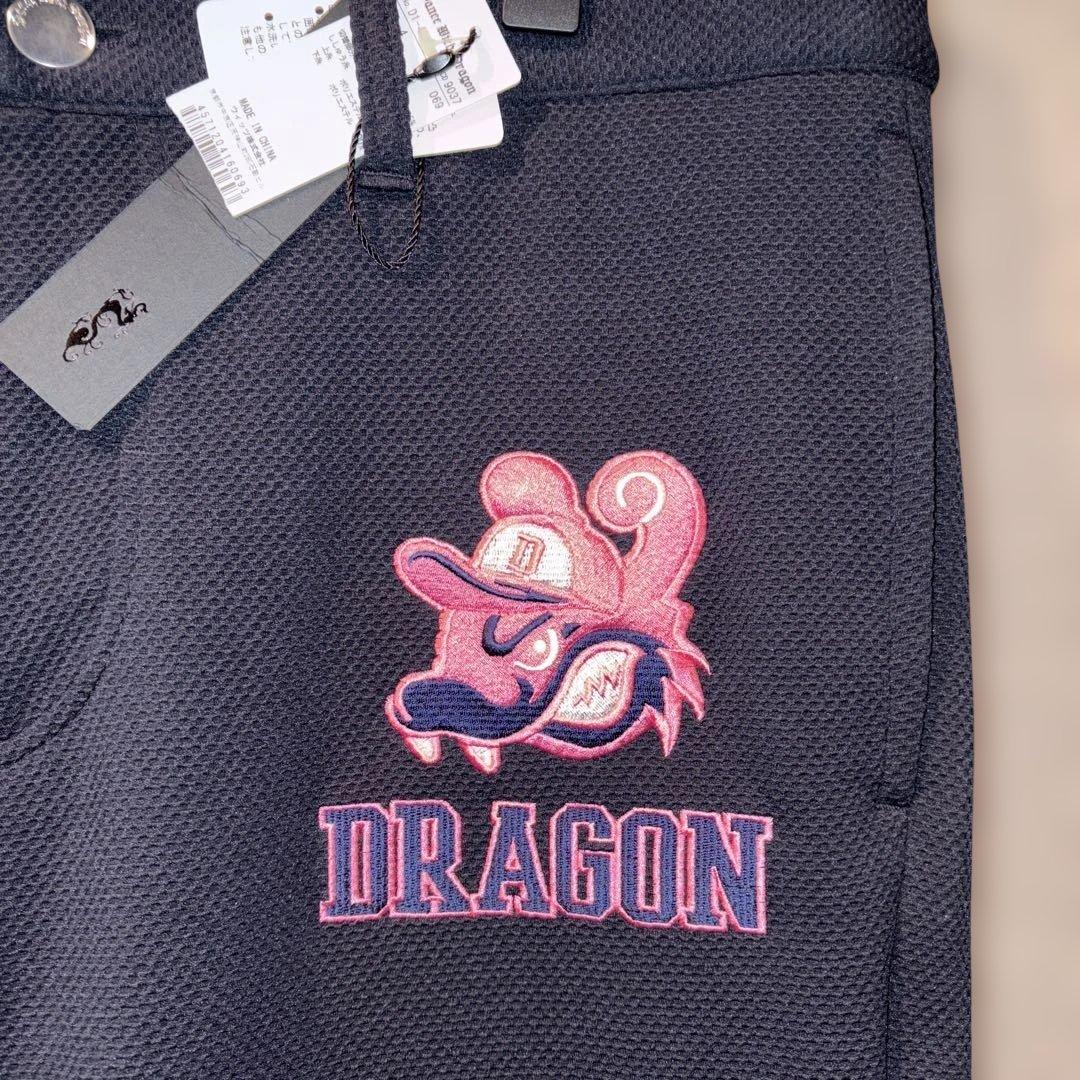 マーボーです。新品　ダンスウィズドラゴゴルフ　ネービー　パンツ サイズ4