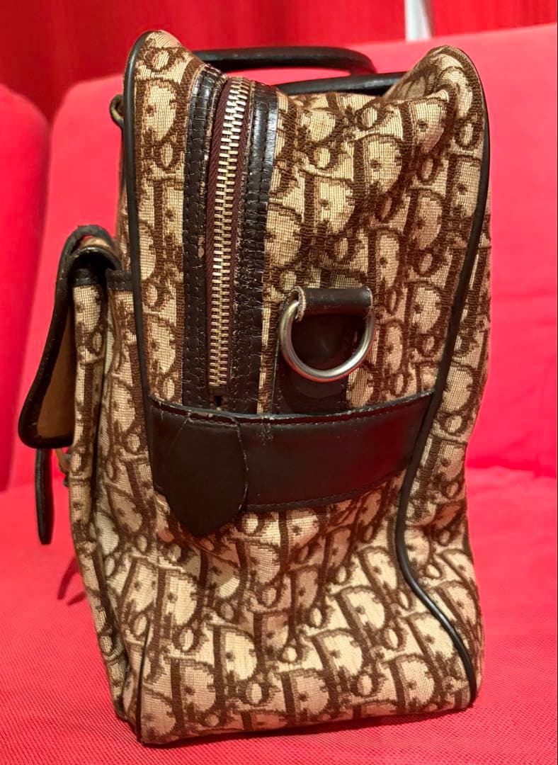 Dior トロッター柄ボストンバッグ 安価