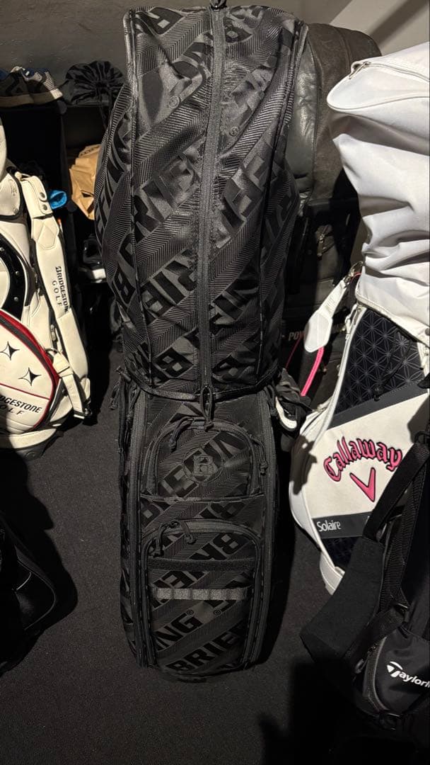 BRG311D06 ブラック ゴルフバッグ　ブリーフィング