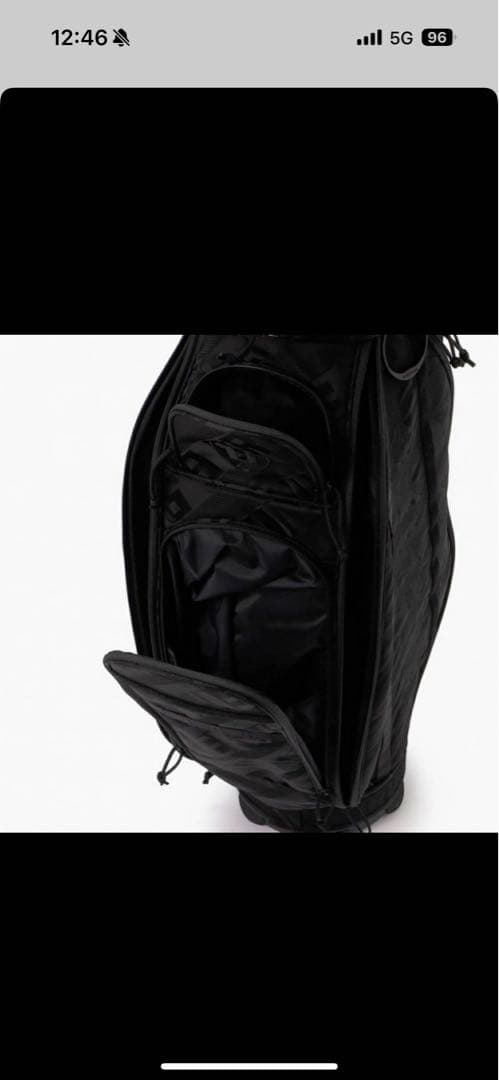 BRG311D06 ブラック ゴルフバッグ　ブリーフィング