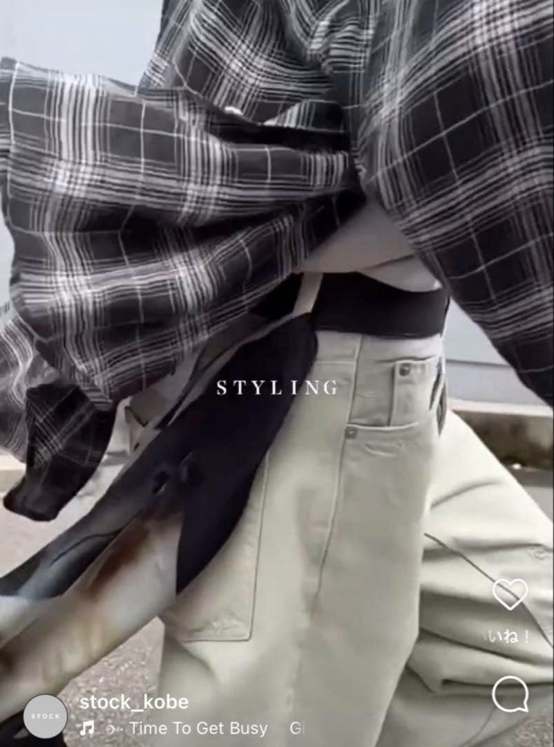 パンツ HOPE stockholm criss jeans patchwork