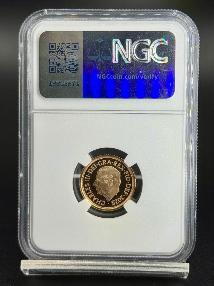 2025 チャールズ3世 ロイヤルアームズ 1/2ソブリンPF70UC FODI - メルカリ