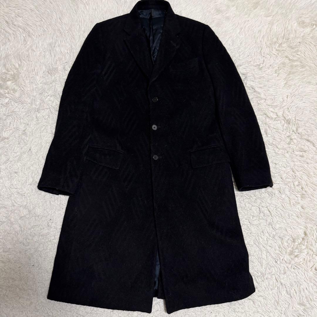 近年タグ ジバンシー チェスターコート アルパカ モヘヤ シャドウ