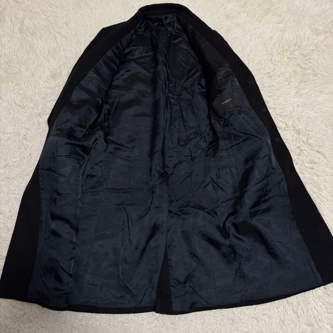 近年タグ ジバンシー チェスターコート アルパカ モヘヤ シャドウ