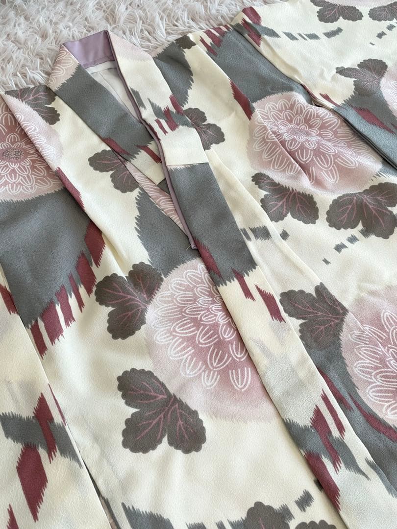 ひよこ商店 utatane 七五三 着物 7歳 ニュアンスカラー着物フルセット