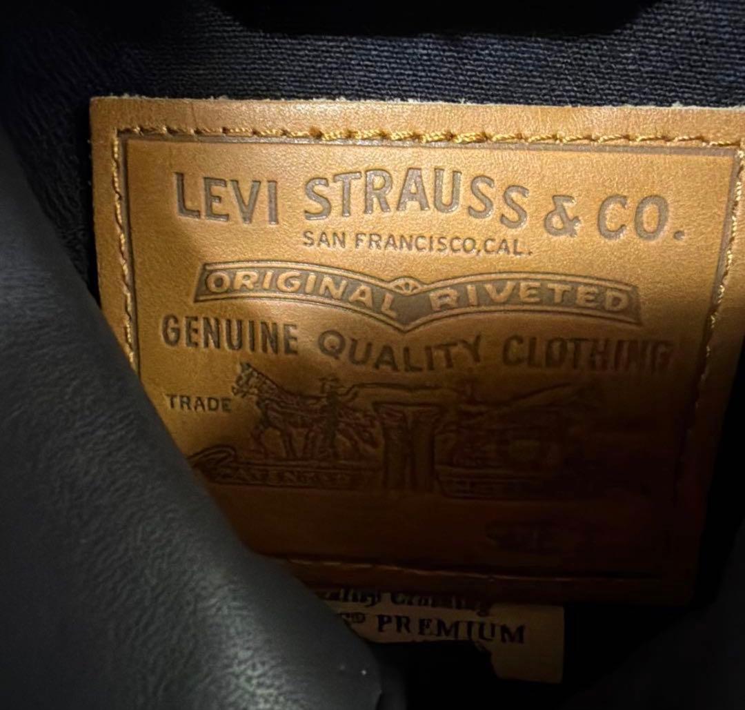 【Levi’s】EDIFICE 別注 2nd Type トラッカー ジャケットＭ