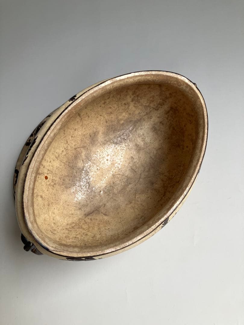 1800年代初頭 小さめファイアンスフィーヌのソーシエール フランス