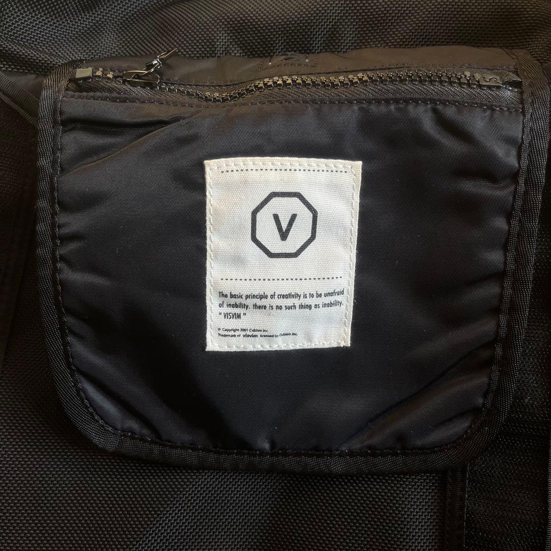 visvim メッセンジャーバッグ 黒　キルティング