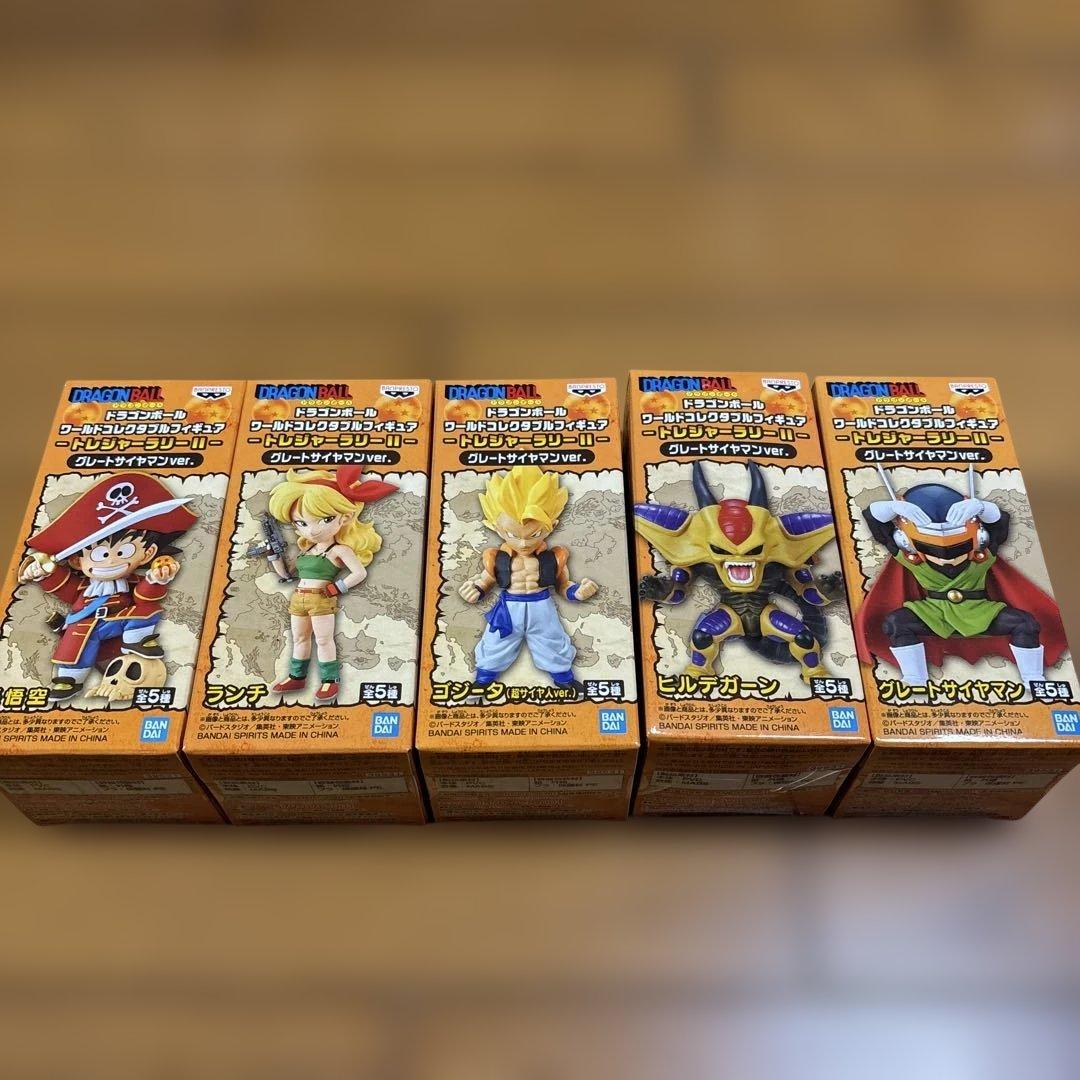 未開封】ドラゴンボール WCF-トレジャーラリーII-グレートサイヤマン