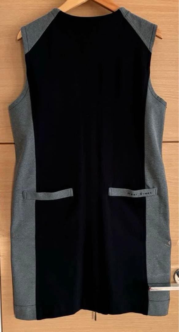 最終お値下げ新品 Heal Creek ノースリーブジップアップワンピース